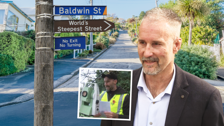 Toby Stoff went to great lengths to restore Baldwin Street to the record books.