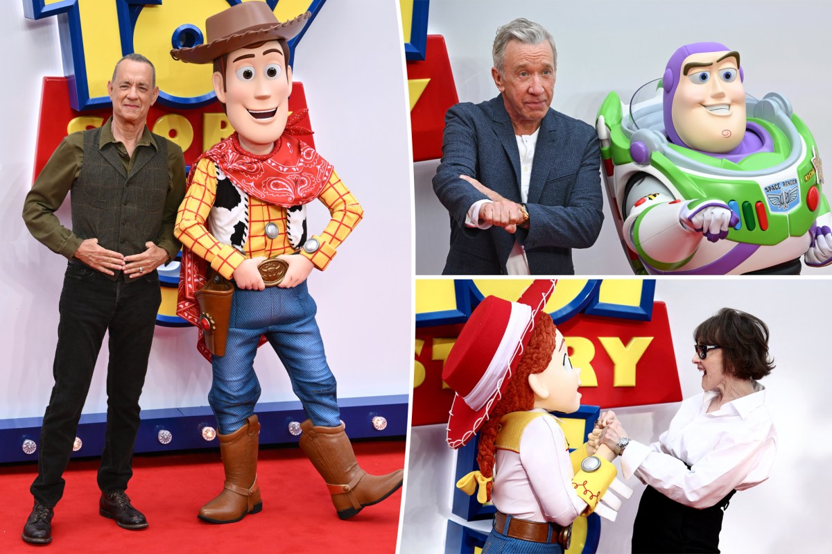 'Toy Story 5' premiere: Tim Allen, Tom Hanks on red carpet