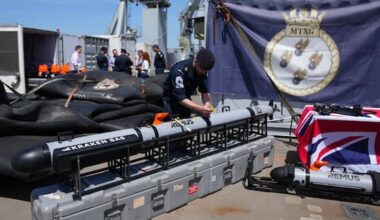 British navy prepares to clear mines in Strait of Hormuz