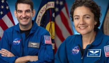 New England astronauts phone home from the International Space Station
