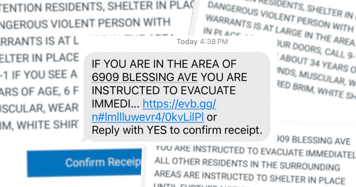 APD commits to making alerts clearer after confusing texts