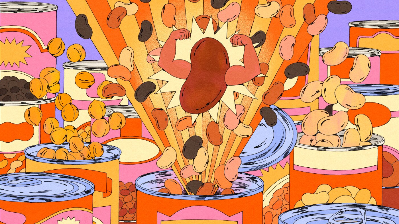 When times are hard, we eat more beans. And it's happening again now : NPR