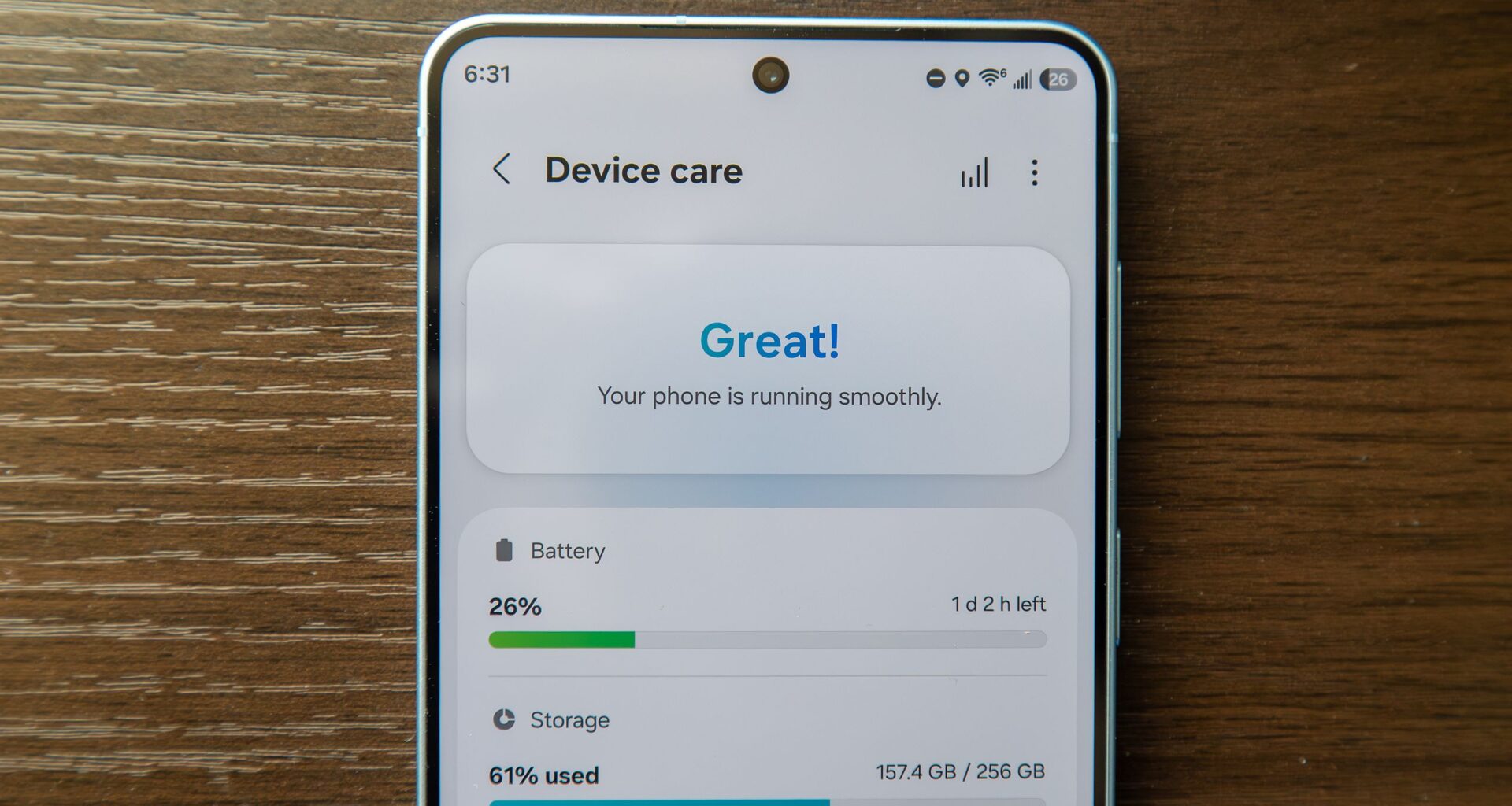 This buried Samsung feature helps keep my Galaxy S26 running like new