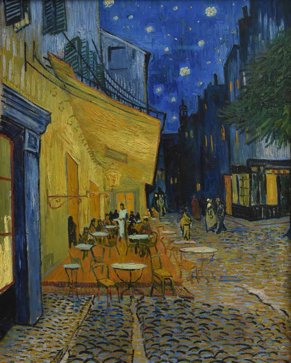 van gogh Café terrace on Place du Forum