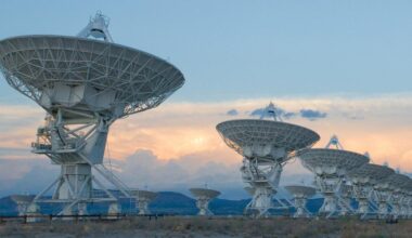 The Very Large Array (VLA), a collection of 27 radio antennas located at the NRAO site in Socorro, New Mexico. Credit: Alex Savello/NRAO