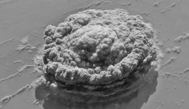 Volcano helped clean up after it erupted