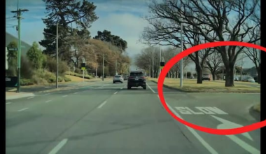 Watch: Car flips after vehicle crosses median strip in Christchurch