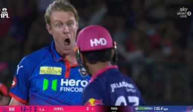 Black Cap Kyle Jamieson penalised after fiery send-off in IPL match
