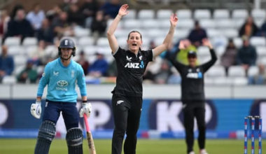 White Ferns lose tense ODI opener to England by one wicket