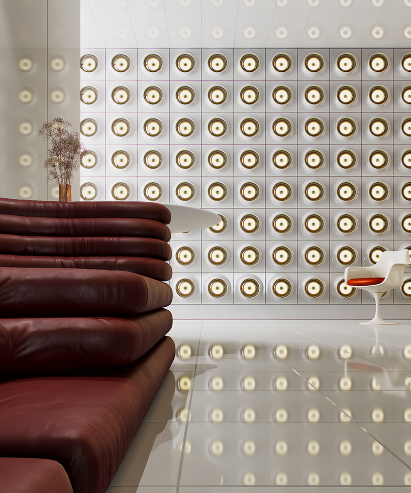 RETROCORE reimagines retro-futurist lighting as modular wall and ceiling compositions - 10