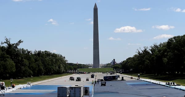 Court asked to stop Trump’s Washington DC Reflecting Pool makeover