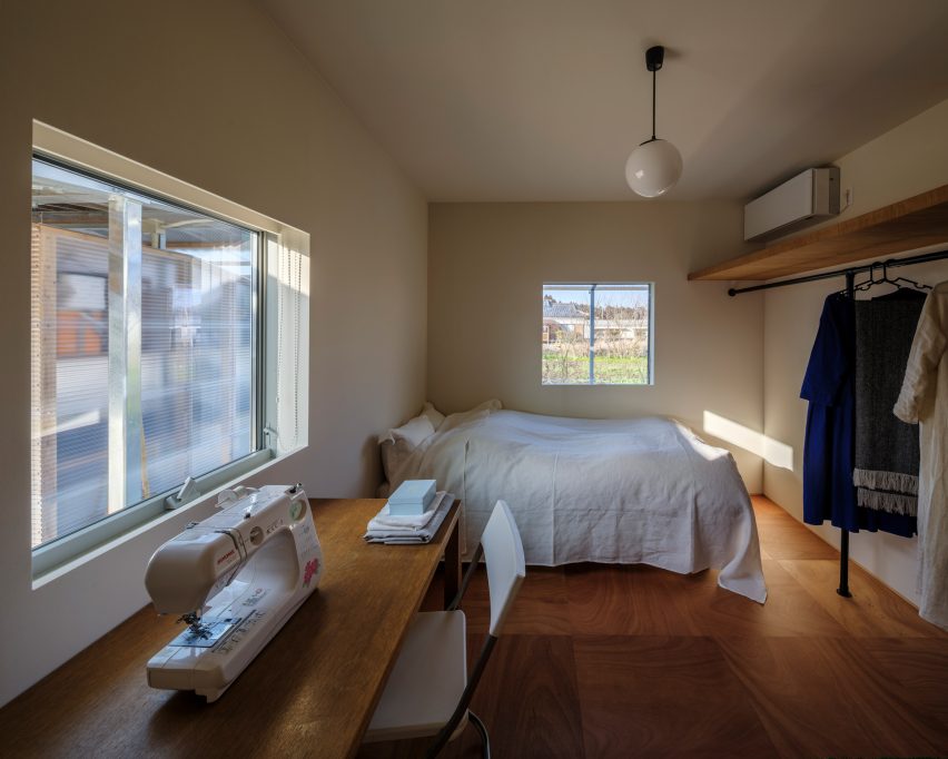House in Miyakonojo bedroom interior
