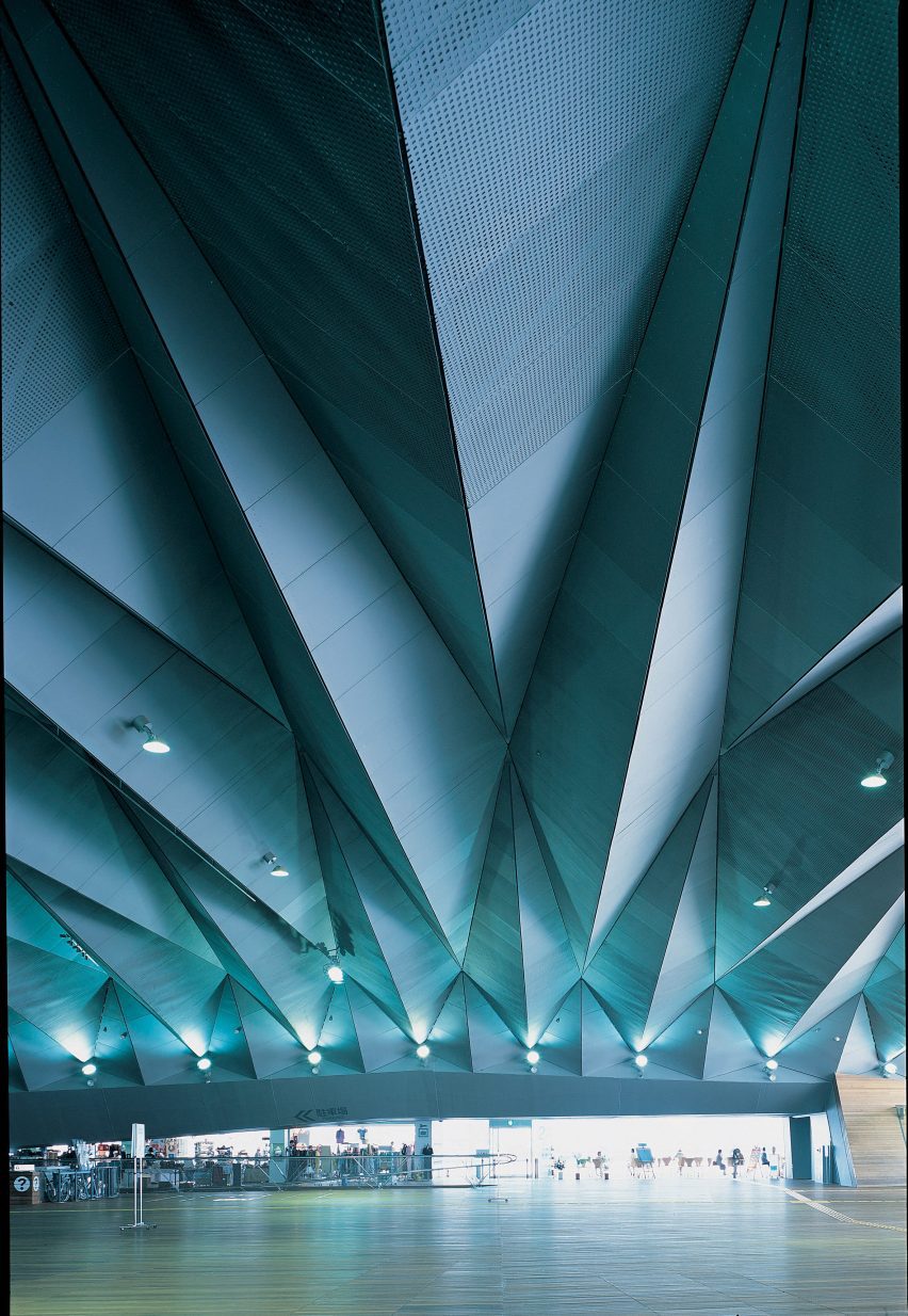Ferry terminal in Japan