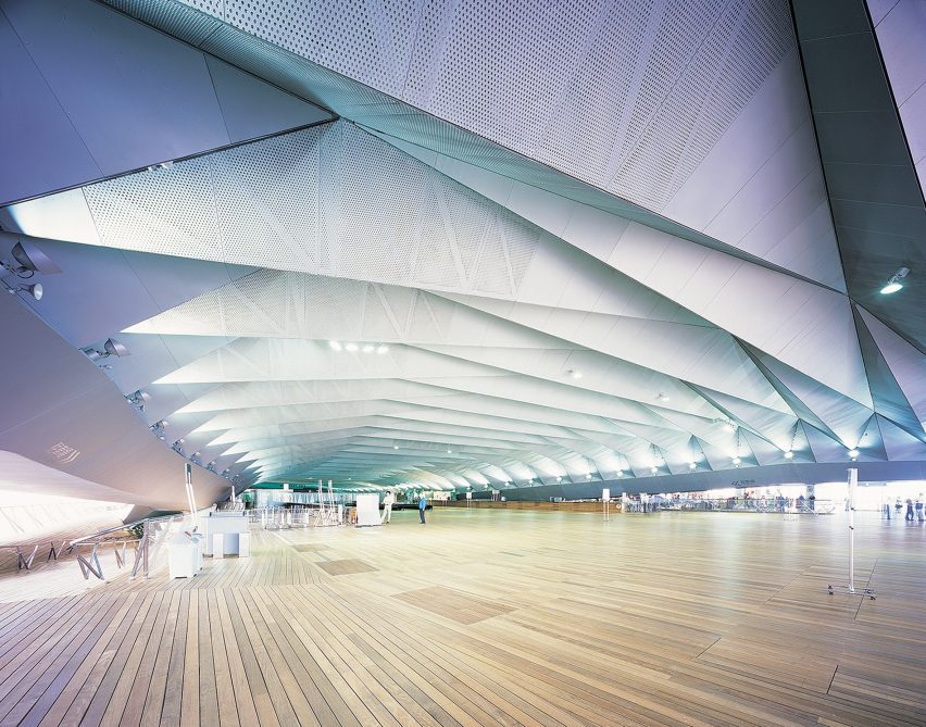 Ferry terminal in Japan