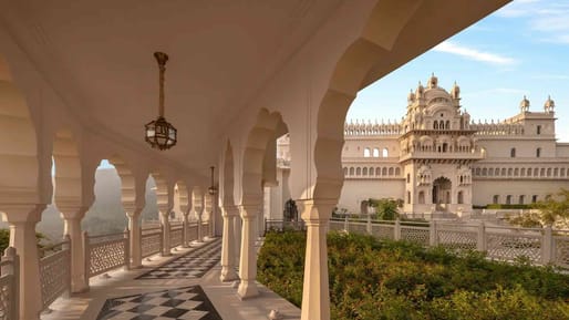 The Oberoi Rajgarh Palace. Image credit: Amit Mehra