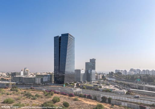 Infinity Tower, Ra’anana, Israel by MYS Architects. Image credit: MYS Architects