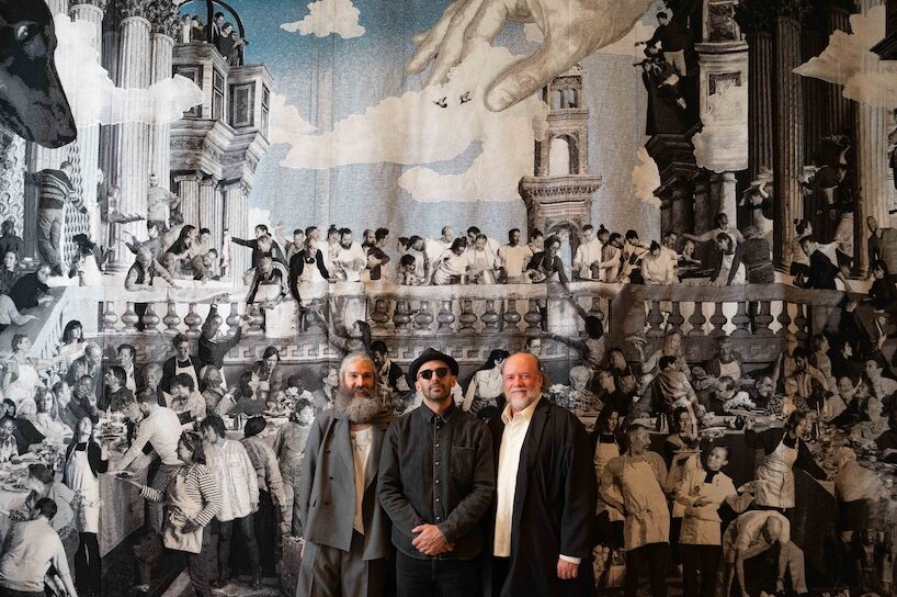 'a little theater of life': JR weaves monumental tapestry of community care in venice - 3