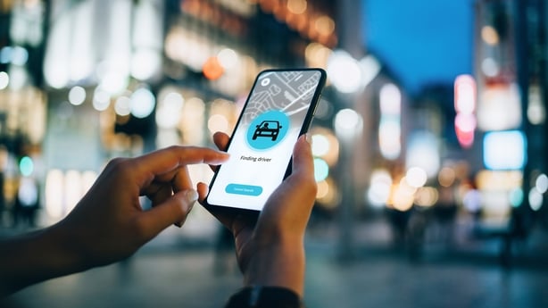 mobile app for hailing a taxi