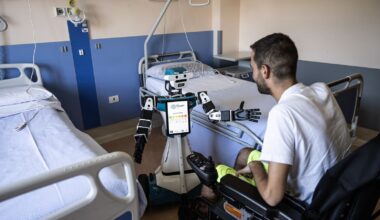 'Alter-Ego': An Italian hospital's little robot carer