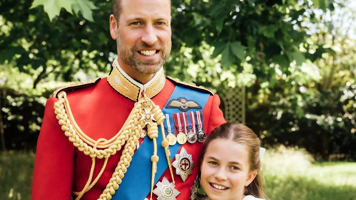Prince William pictured in off-duty ‘papa’ moment with lookalike daughter Princess Charlotte to mark 44th birthday