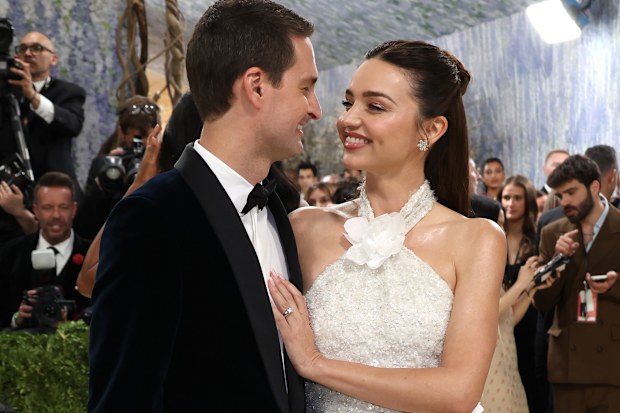 Evan Spiegel and Miranda Kerr Met Gala 2026