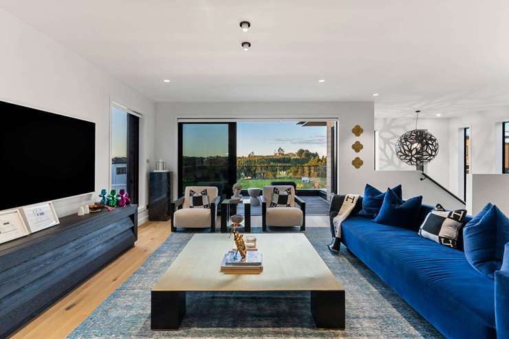 The new owner of this five-bedroom home on Grand Ridge Drive, in Auckland’s Flat Bush, wasn't interested in the 2021 Lamborghini Huracan EVO RWD that the vendor was offering as part of the sale. Photo / Supplied