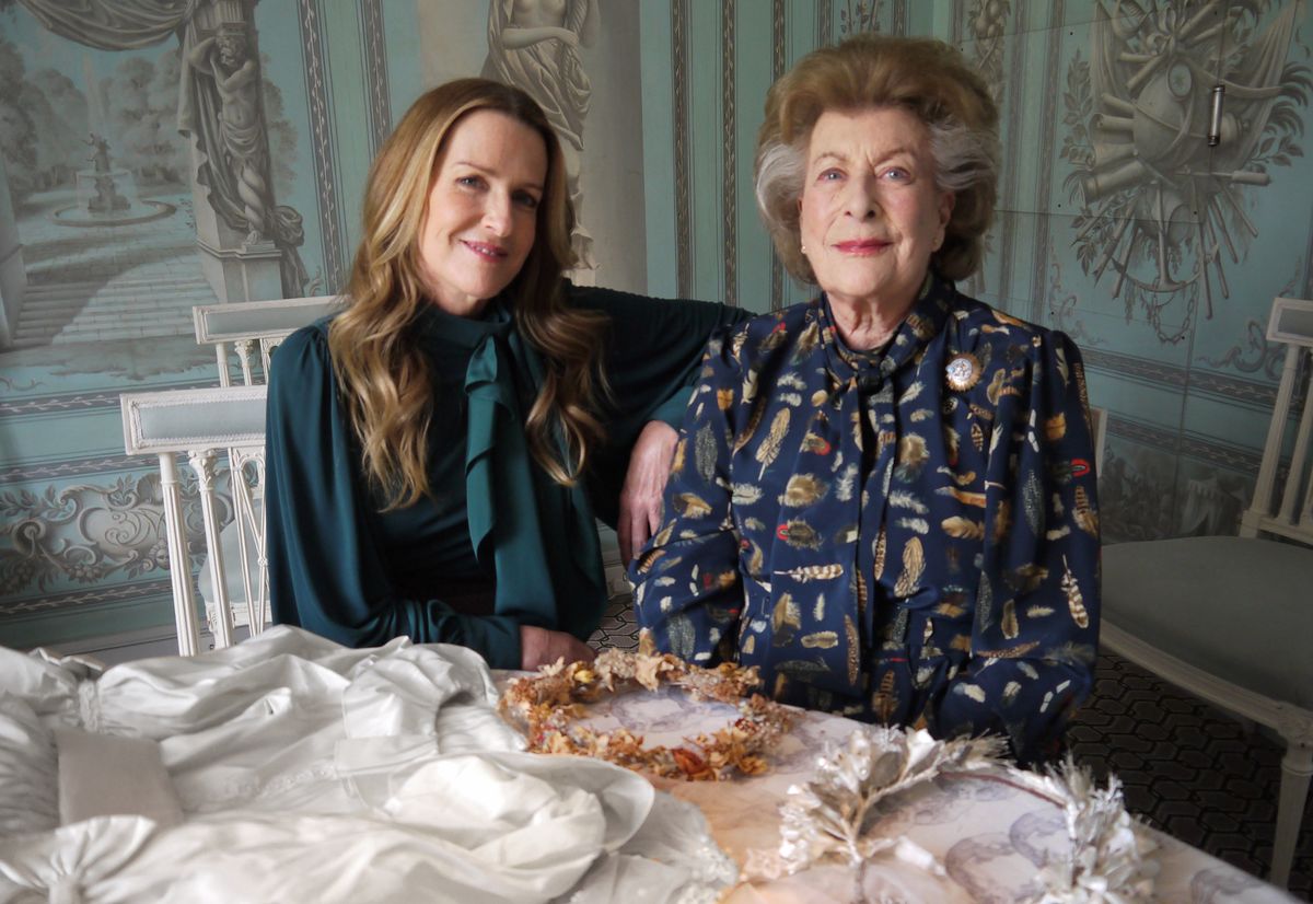 Lady Pamela Hicks with her daughter India 