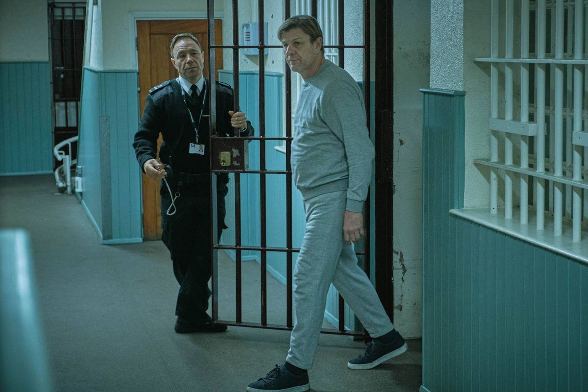 Sean Bean and Stephen Graham in Time