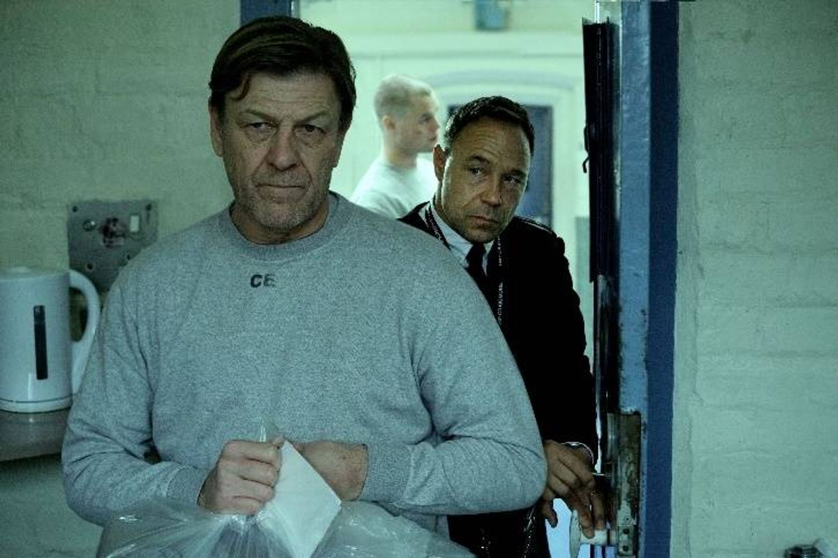 Sean Bean and Stephen Graham in Time
