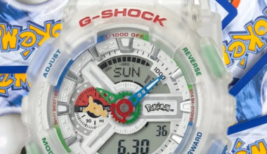 A New Affordable Pokémon G-Shock Watch Has Been Leaked (Featuring a Throwback to the OG Video Games)