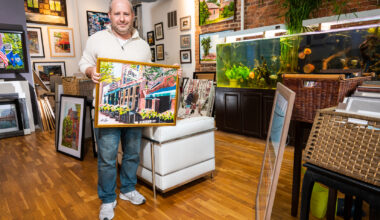 Moulton Gallery Marks 15 Years As Showcase For Lakeview Artist's Neighborhood Paintings