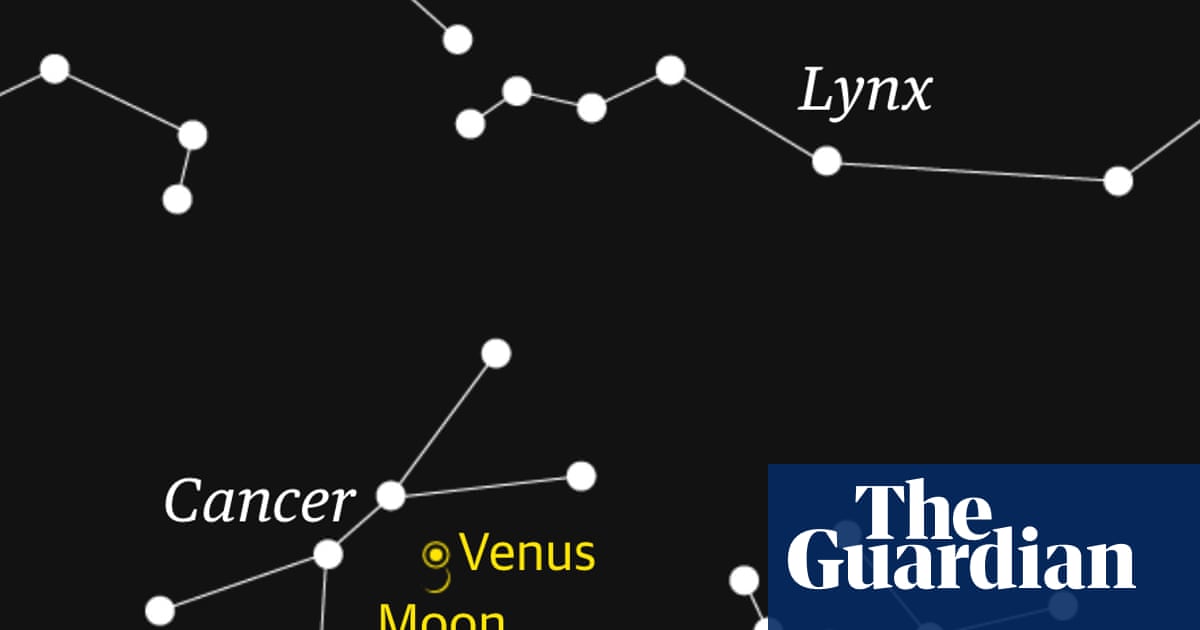 Starwatch: Sliver of moon and bright Venus create delightful twilight conjunction | Space