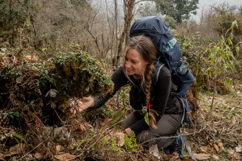 Toby Kiers, executive director and co-founder of SPUN, on an expedition in Bhutan. Credit: Tomás Munita/SPUN