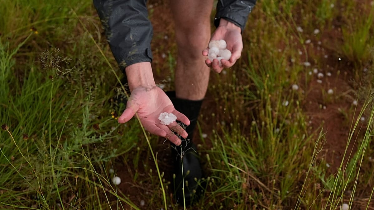 Climate change is fuelling 'large marble-sized' hailstones and Europe isn't immune