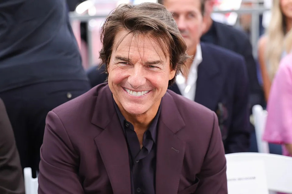 Cruise at David Beckham's Hollywood Walk of Fame ceremony on June 12Credit: Frazer Harrison/Getty