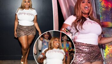 Lizzo celebrates new album twerking at NYC gay bars for pride