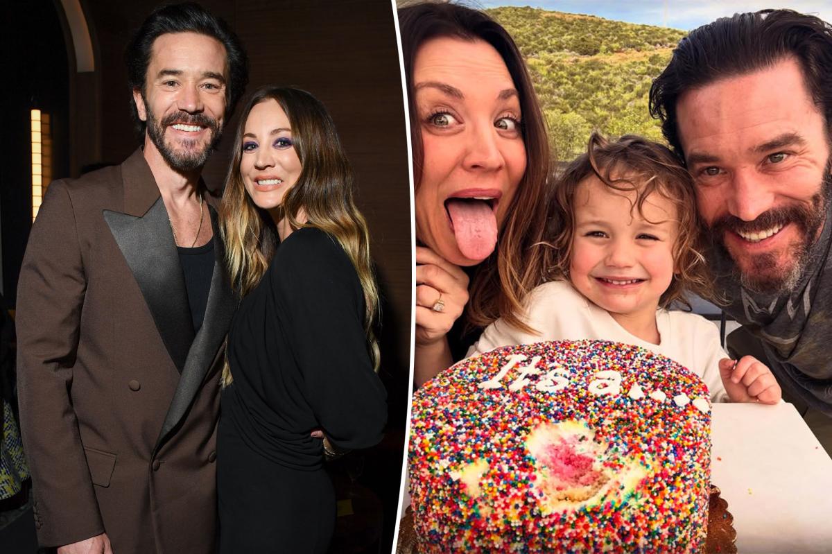 Kaley Cuoco pregnant, expecting baby No. 2 with Tom Pelphrey