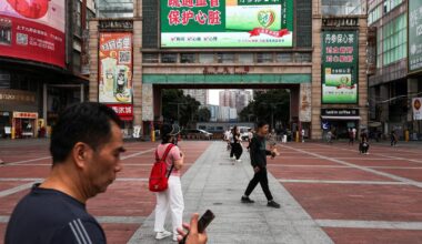 Chinese retail sales fall while industrial output rises