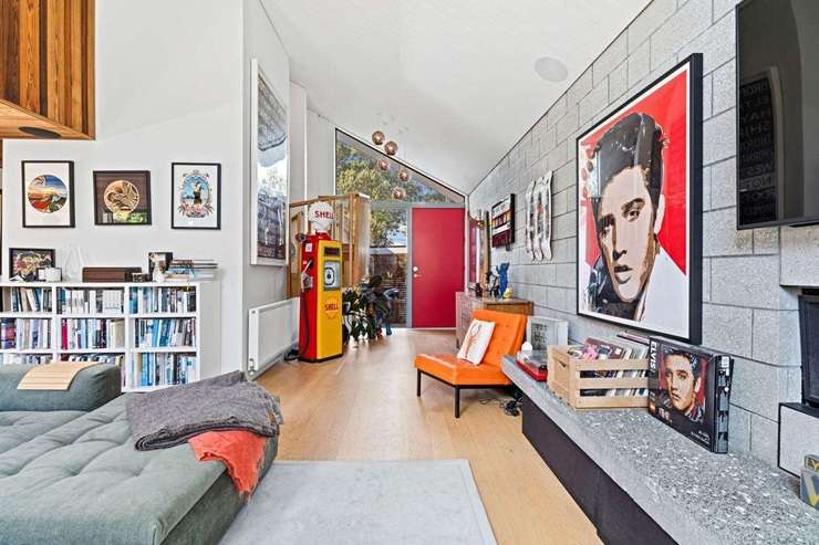 Space Realty agent and former Black Sox pitcher Jim Wana is selling his family home at 24 Ventnor Street, in Seatoun, Wellington. Photo / Supplied