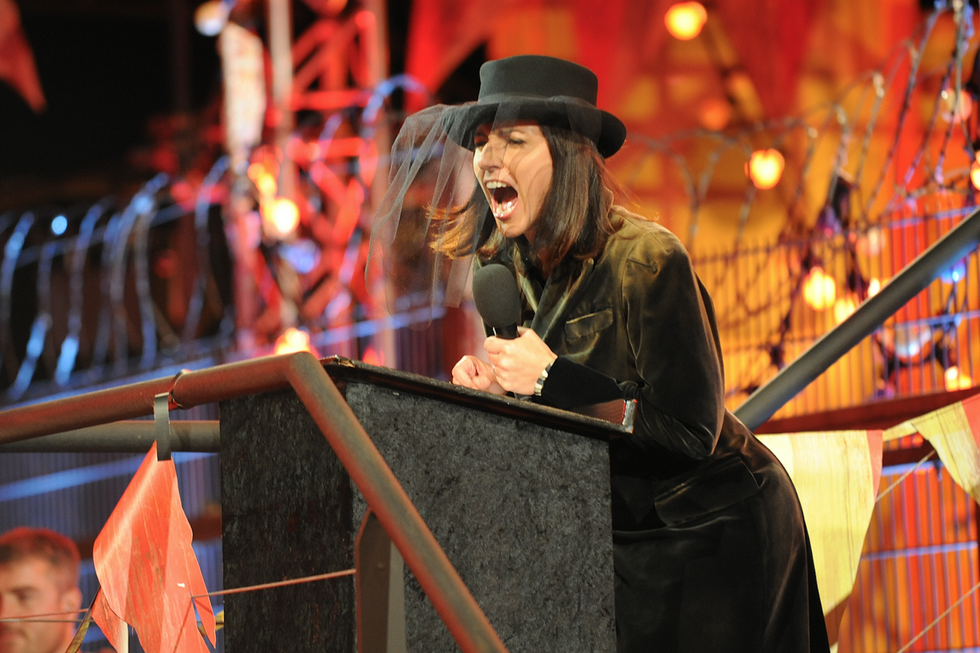 Davina McCall at the Ultimate Big Brother Final davina mccall at the ultimate big brother final