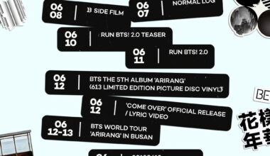 A promotional poster for BTS FESTA / Courtesy of BigHit Music