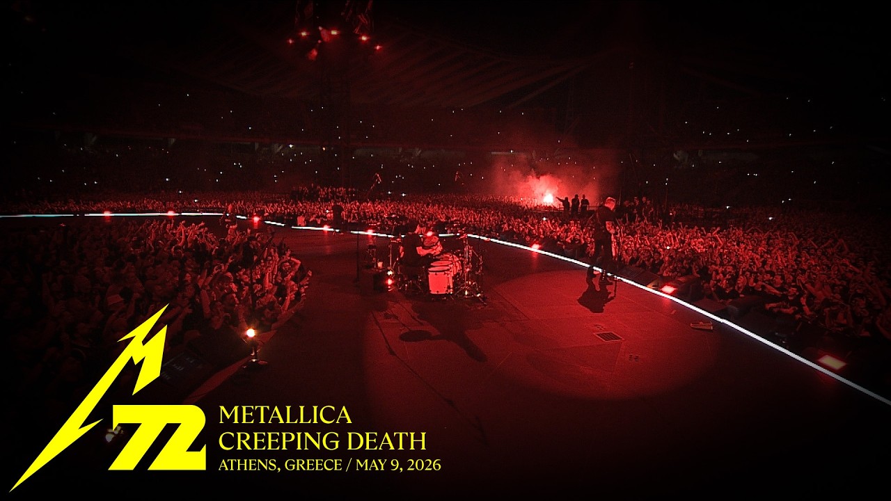 Metallica: Creeping Death (Live in Athens, Greece - May 9, 2026) - YouTube