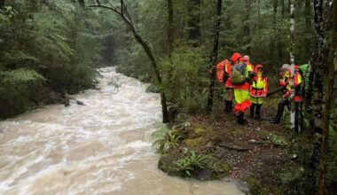 Four teens rescued from remote Tasman hut after long weekend storm