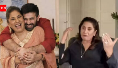 Archana Puran Singh gets teary-eyed as she reads her son Aaryamann’s emotional essay from his school days; Parmeet Sethi reacts |