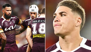 Reece Walsh responds after Payne Haas' brutal claim about Broncos teammates after loss