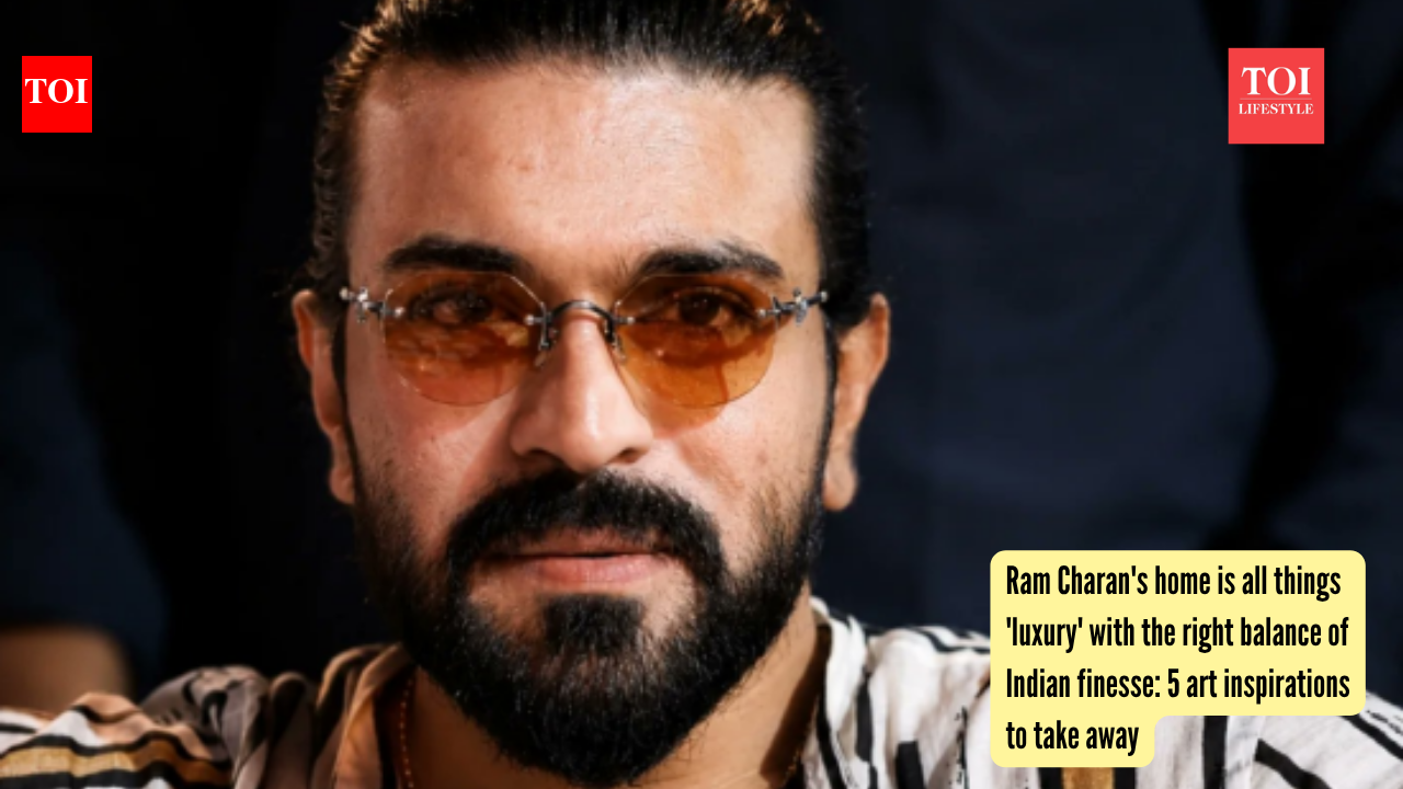 Ram Charan House: Ram Charan's home is all things 'luxury' with the right balance of Indian finesse: 5 art inspirations to take away |