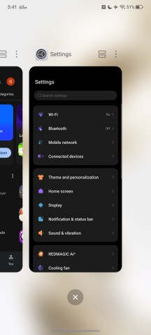 Notification shade - RedMagic 11s Pro review