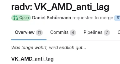 Valve Developer Posts New AMD Anti-Lag Implementation For RADV Driver