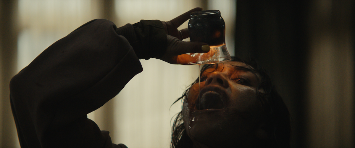 First Clip from 'Evil Dead Burn' Drinks Hot Wax to the Fullest!