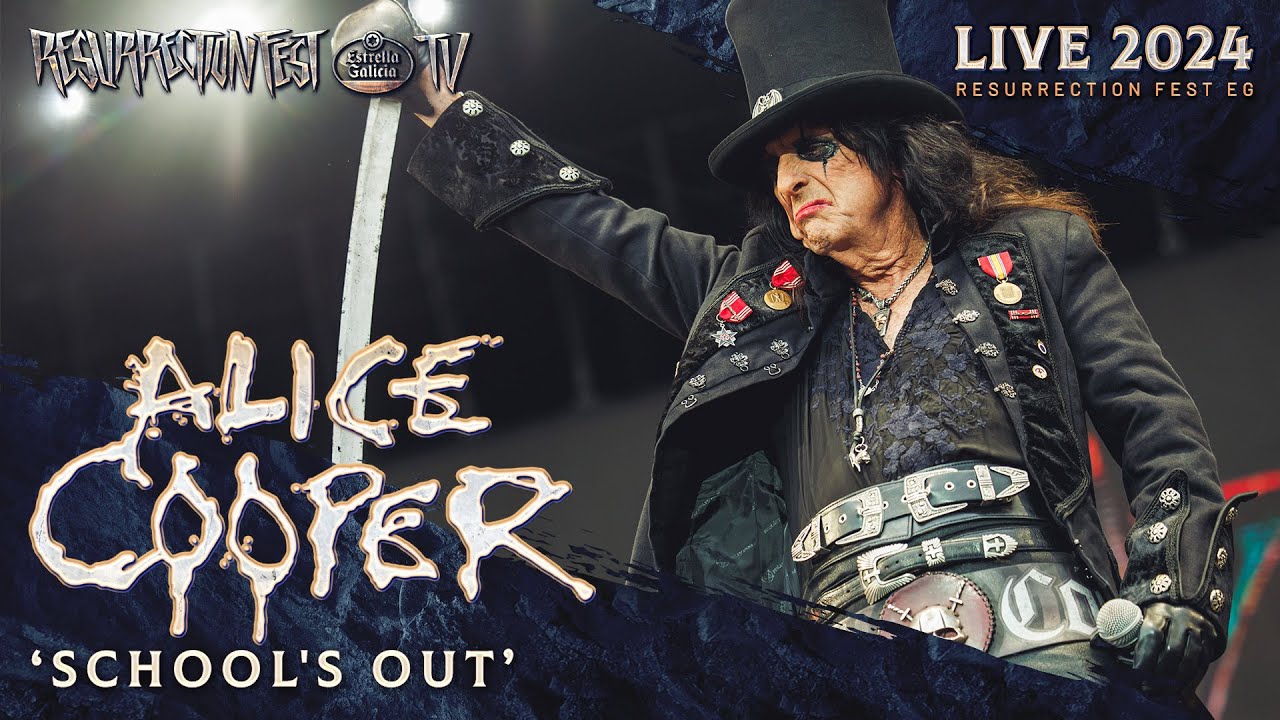 ALICE COOPER - School's Out (Live at Resurrection Fest EG 2024) - YouTube